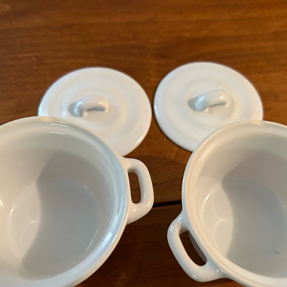 6 (8 2 free) Kennex stoneware covered dishes. (Cocottes) baking/serving 4oz - Picture 13 of 13